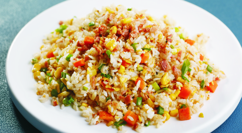 培根什锦炒饭