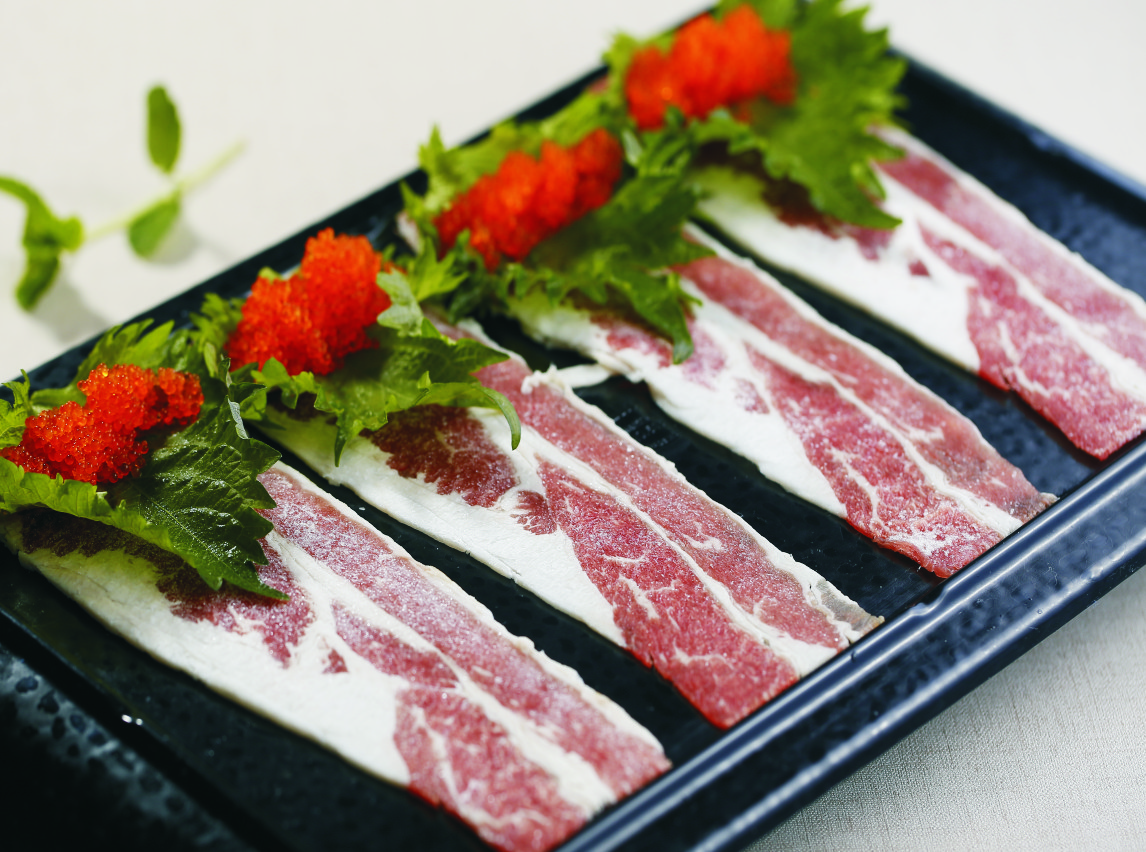 紫苏鱼籽牛肉卷